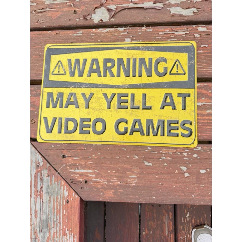 Video Games Sign - Picture 1 of 5
